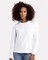 Next Level® Women's Cotton Relaxed Crewneck Long Sleeve T-Shirt